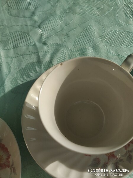 Apulum porcelain breakfast set for sale! Porcelain tea set, small plate for replacement
