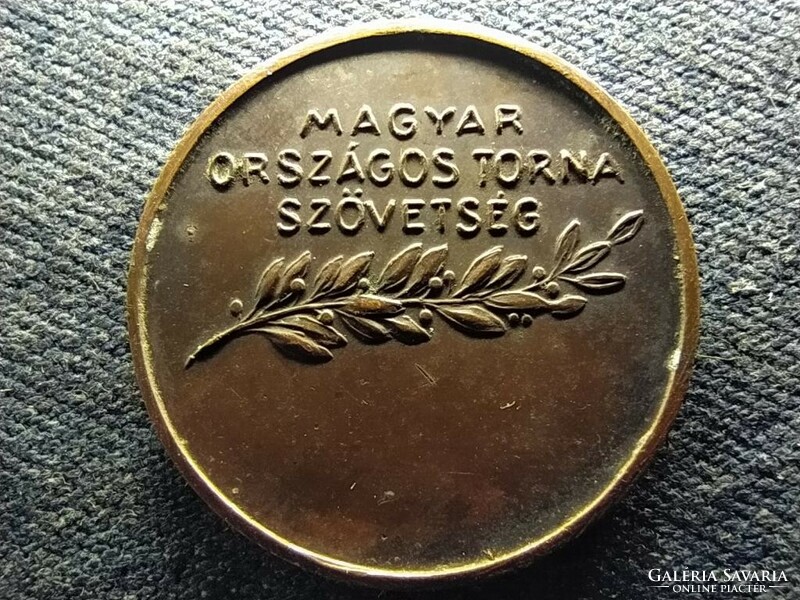 Hungarian National Gymnastics Federation bronze medal 45mm (id70339)