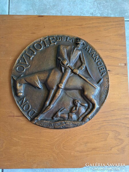 Olcsai Kiss Zoltán: DON QUIJOT PLAKET