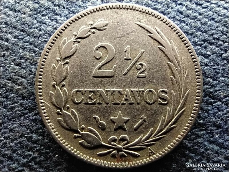 Dominika Második Köztársaság (1863-1916) 2 1/2 centavó 1888 A (id66733)