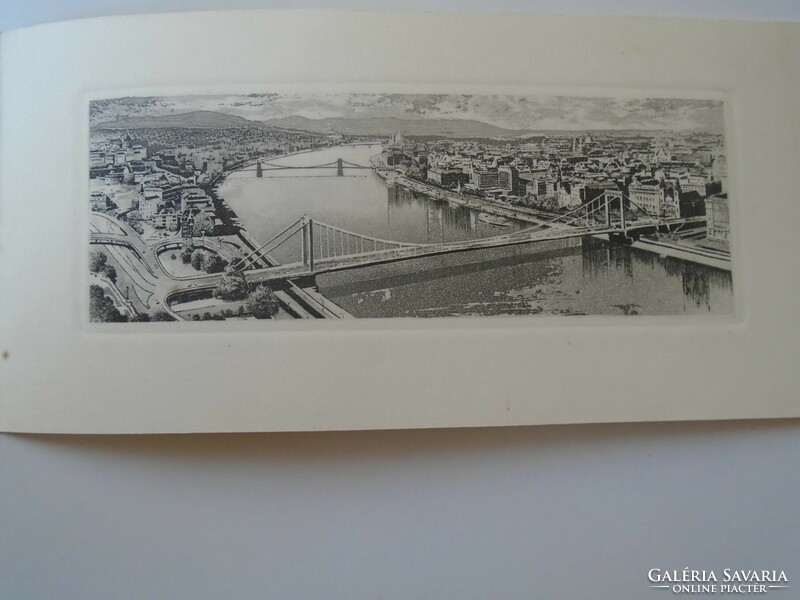 Za442.4 Steel engraving - agrimpex Budapest New Year's greeting 1970's signature