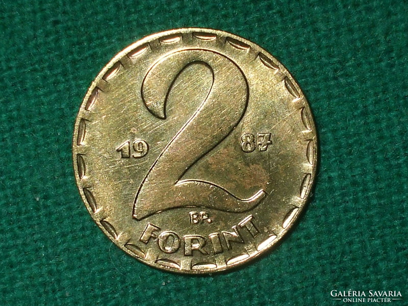 2 Forint 1987 ! Szép !