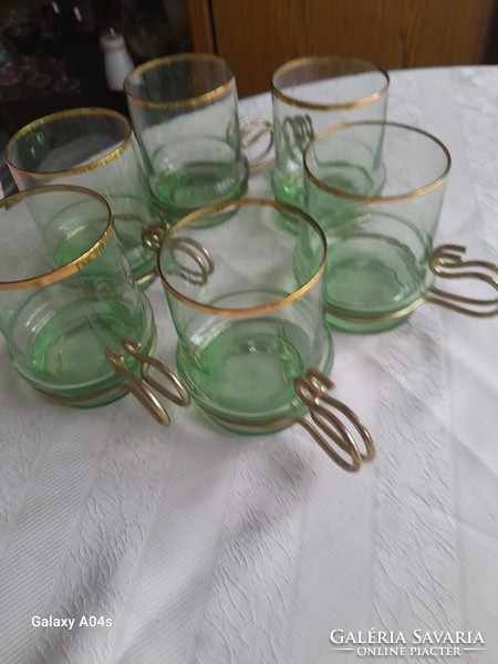 Green glass 2 dl 6 pieces 3000ft