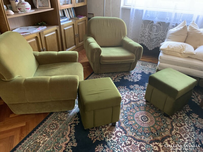 Sorska green living room sofa set