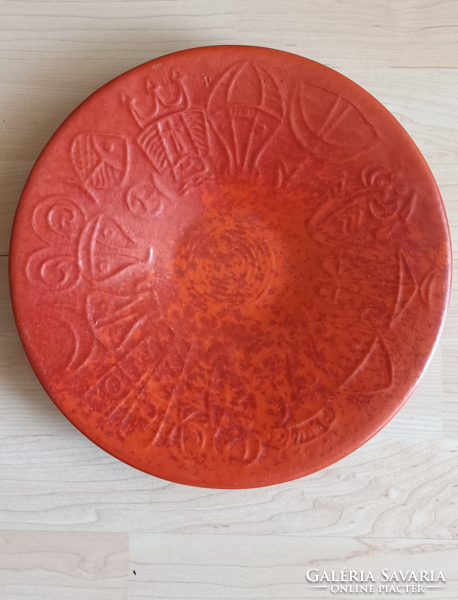 Tófej Horoszkópos kerámia tányér
