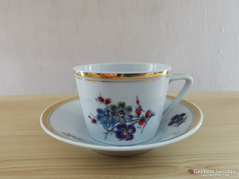 Hollóháza porcelain coffee and mocha cups | china cups