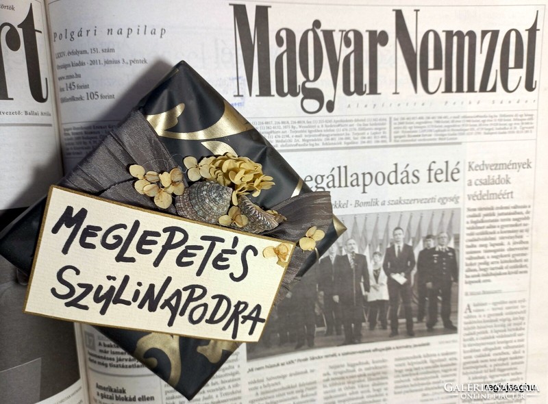 1968 június 16  /  Magyar Nemzet  /  SZÜLETÉSNAPRA :-) Eredeti, régi újság Ssz.:  18243