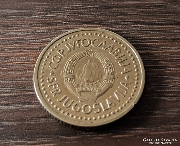 1 dinár,Jugoszlávia 1983