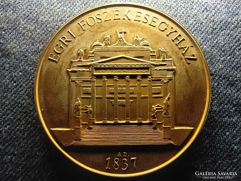 Eger Cathedral 1837 commemorative medal (id69212)