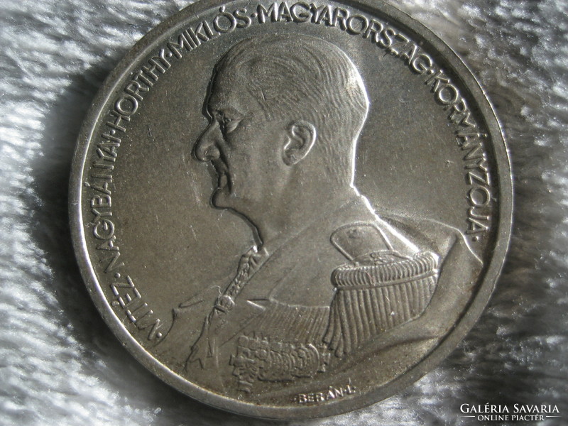 Horthy Miklós ezüst 5 Pengő 1939