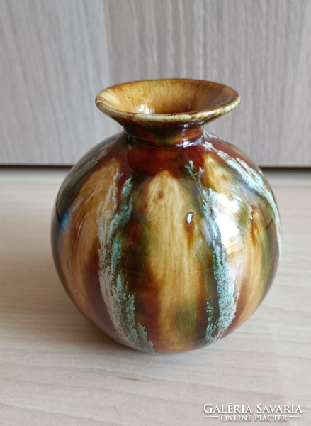 Rare! Kispest granite porcelain vase