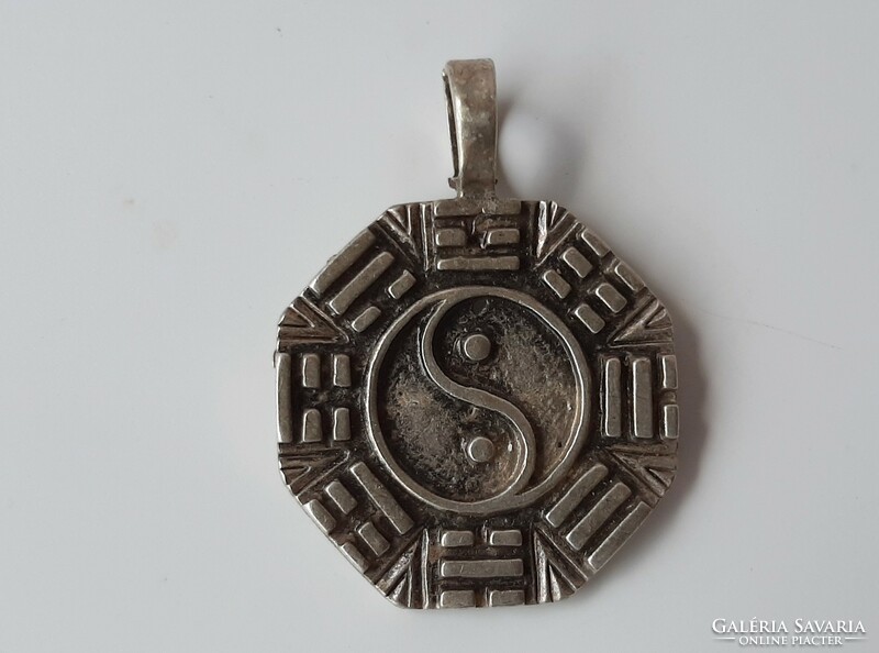 Vintage yin-yang pendant