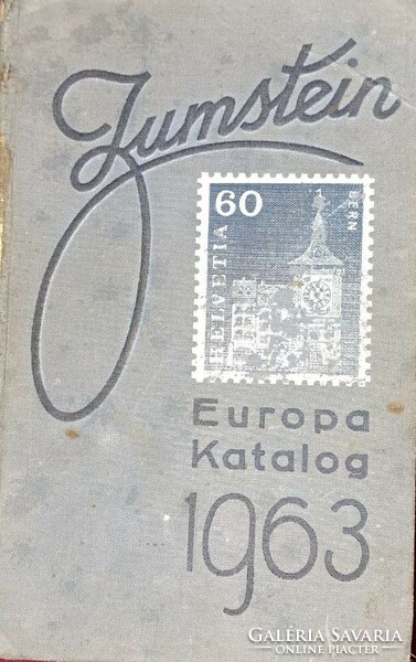 Briefmarken-katalog zumstein - europe 1963