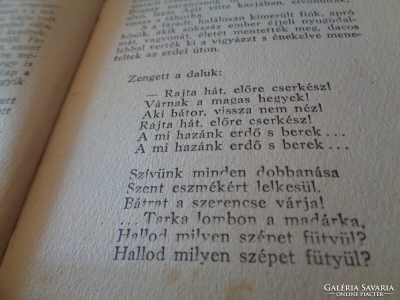 Ági  cserkész lesz    írta   Tábori Pál  ,  1929 ,  Dante Kiadó , vastag, mártott papíron