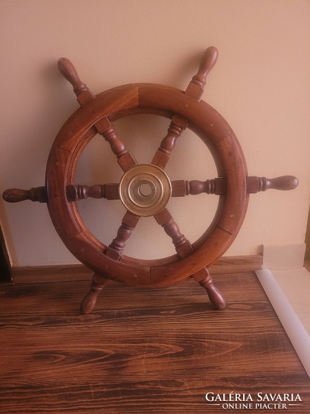 Antique original boat rudder