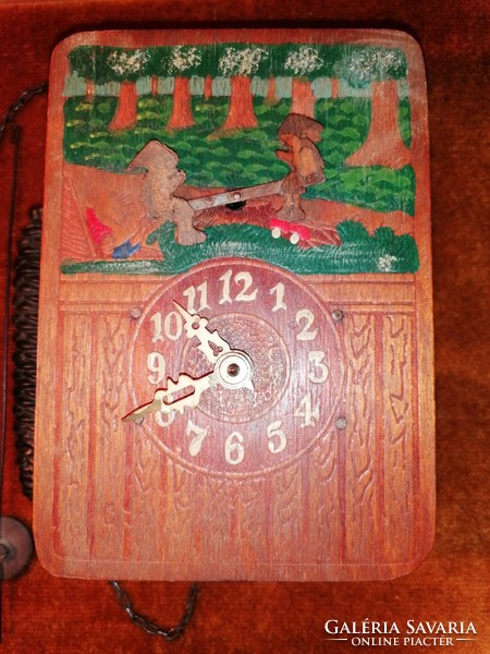 Old small wall clock