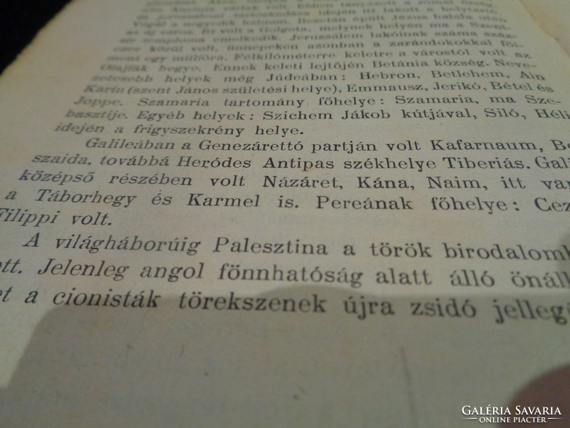 Scriptural notes, 1924. Szent istván company on 14 sheets