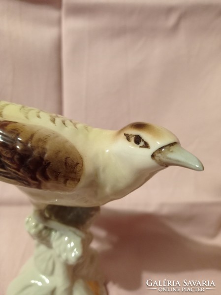 !Royal Dux porcelán madár