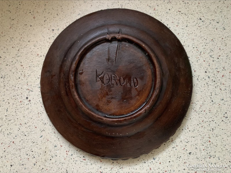 Korondi homemade blessing ceramic wall plate: 