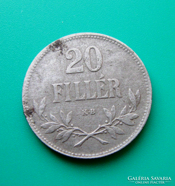 20 Filér - 1920 - c-b - iron - (2.)
