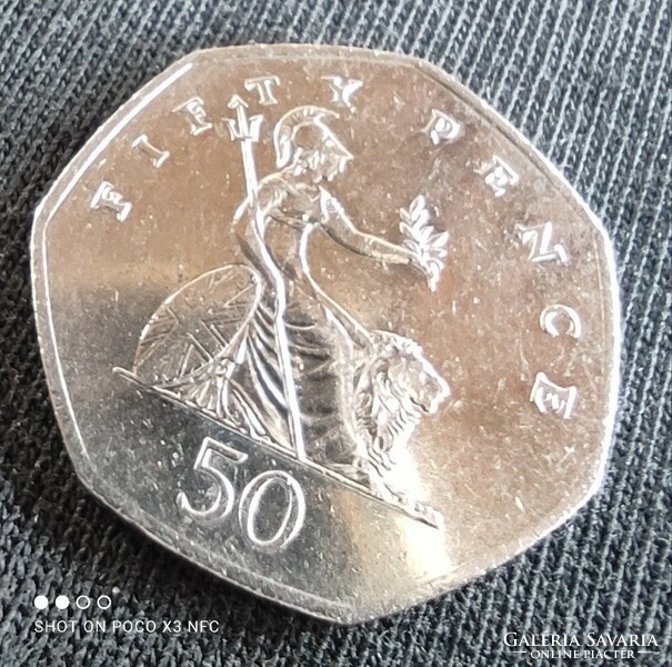 Egyesült Királyság 2008. 50 penny