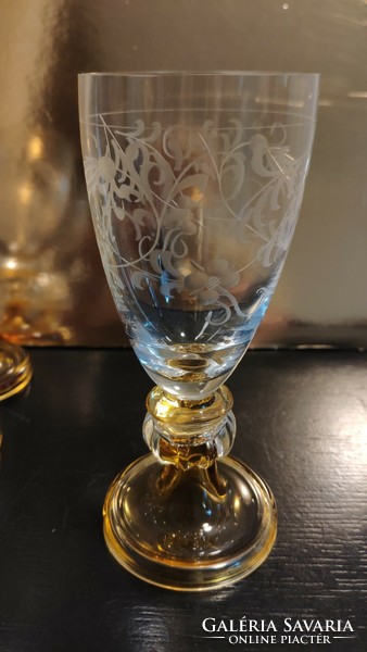Rare handmade wine glasses