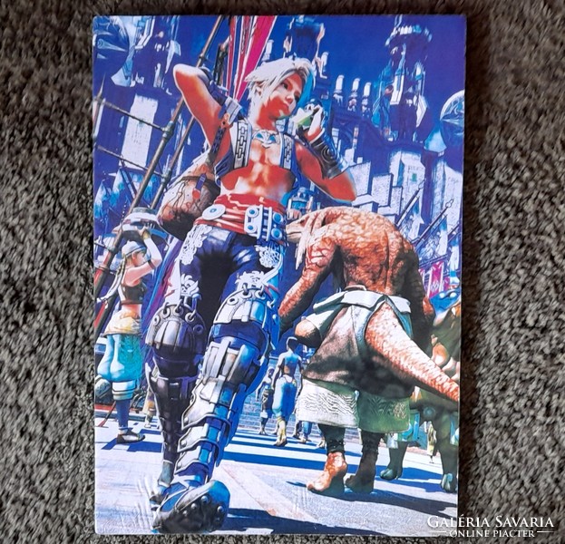 Promotional mural - final fantasy, the king of fighters -