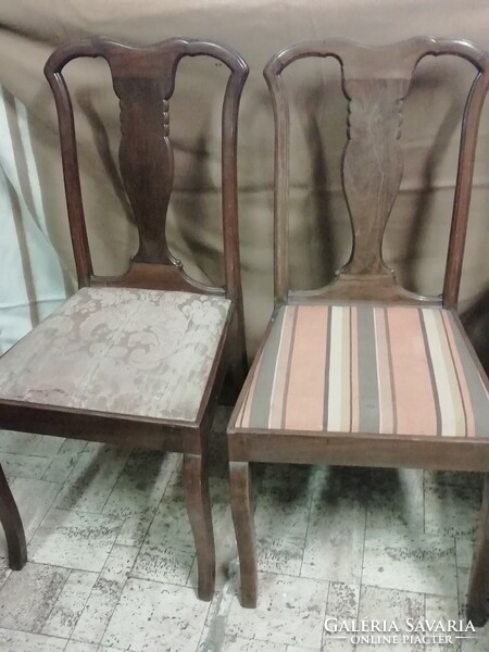 Antique English chairs, 2 pcs