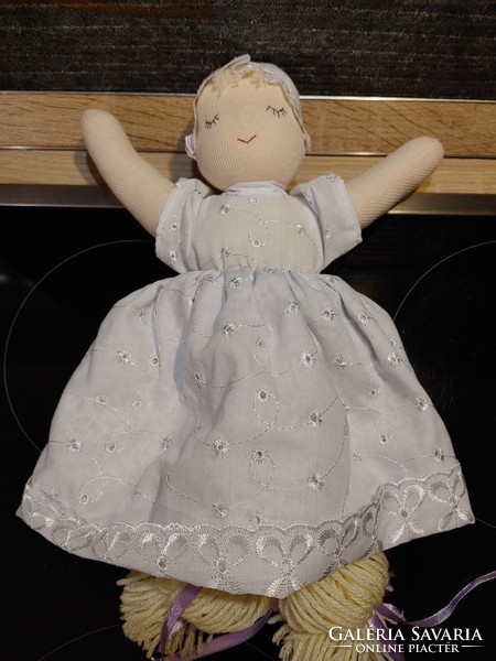 Rare two-way Waldorf doll - which doll depends on the position of the skirt