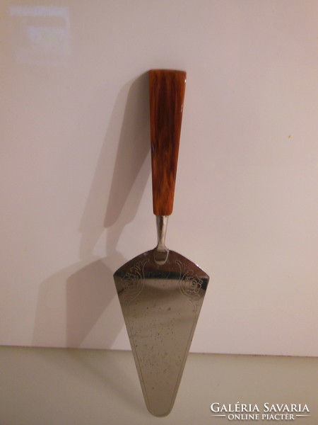 Cookie spatula - 22.5 x 6 cm - engraved - plastic handle - Austrian - flawless