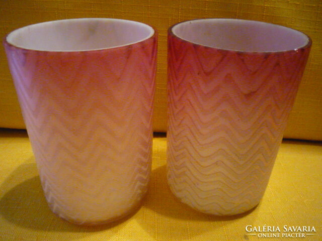 Glass decorative jug with glasses 32896/6