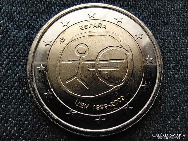 Spanyolország A GMU 10 éve 2 Euro 2009 M (id64309)