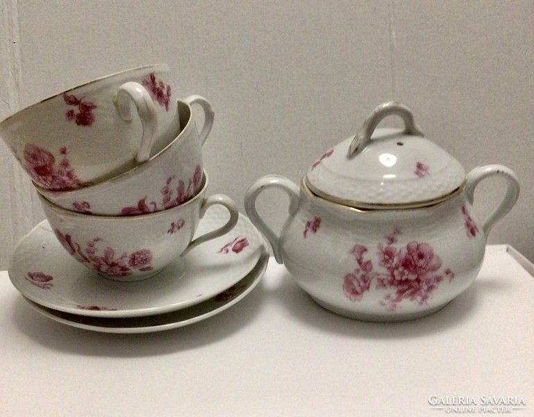Antique Meissen tea set