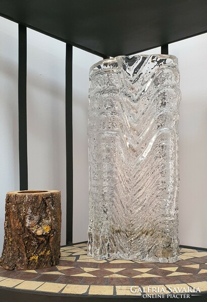 Rosenthal glass vase by Tapio Wirkkala, 1950/60's