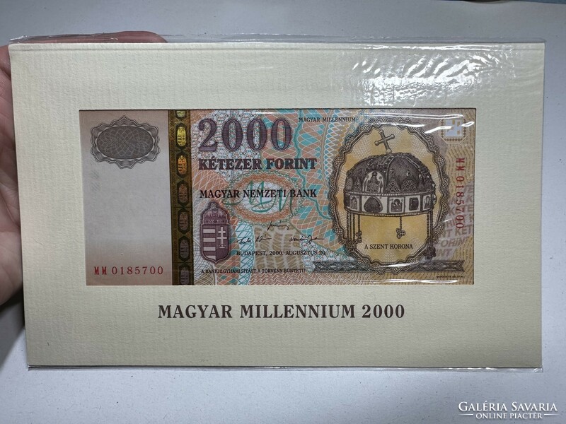 Milleniumi 2000Ft-os Nincs minimálár!