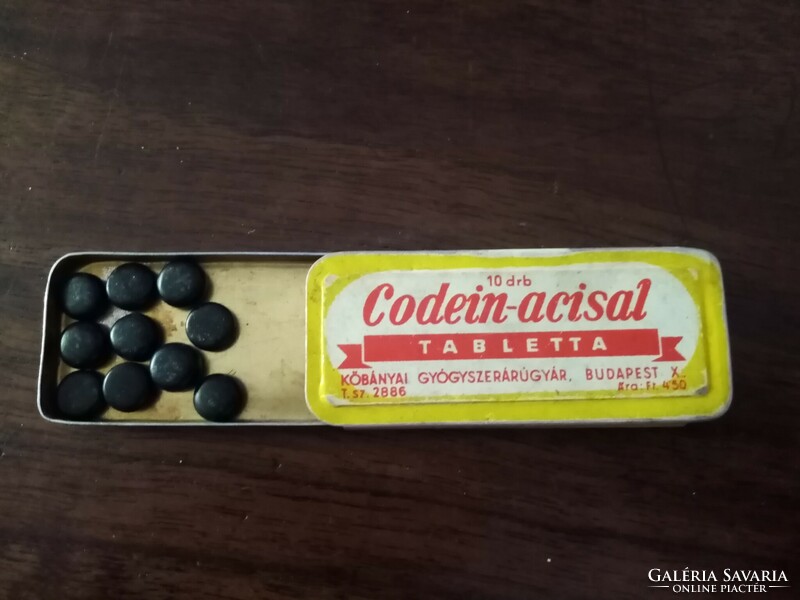 Codeine acisal - Köbánya pharmaceutical factory -
