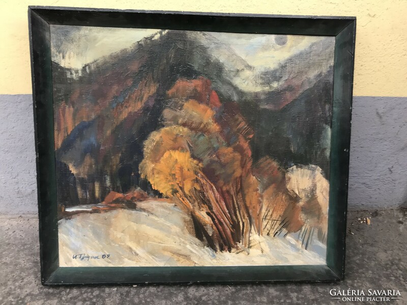 Unknown oil canvas painting !!! 3