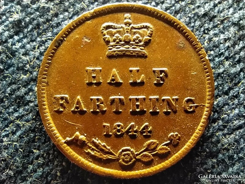 Victoria of England (1837-1901) 1/2 farthing 1844 (id55611)