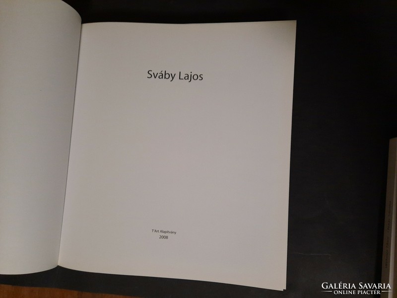 Book by Lajos Sváby: published by t'art foundation 2008