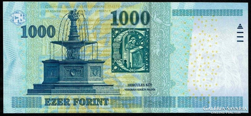 1000 forint 2009 UNC