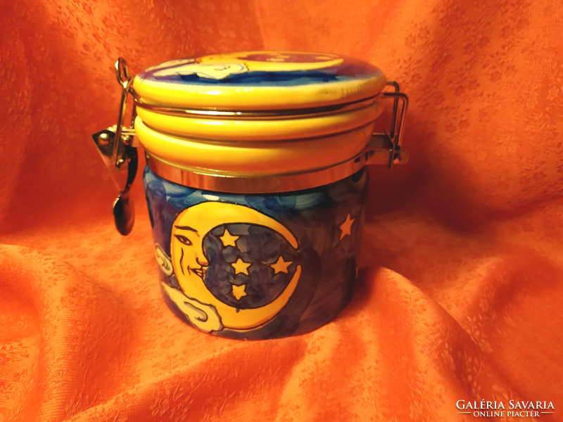 Buckle ceramic spice holder, coffee holder