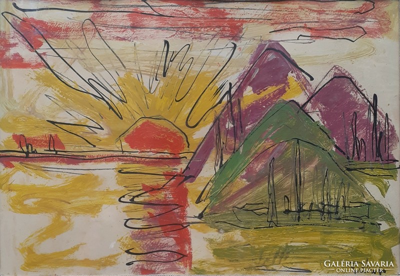 Péter Prokop (1919-2003): landscape