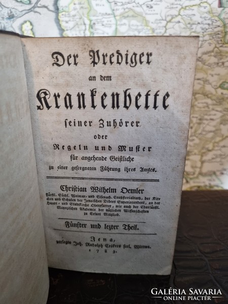 Christian Wilhelm Oemler- Der Prediger an dem Krankenbette seiner Zuhörer 1783