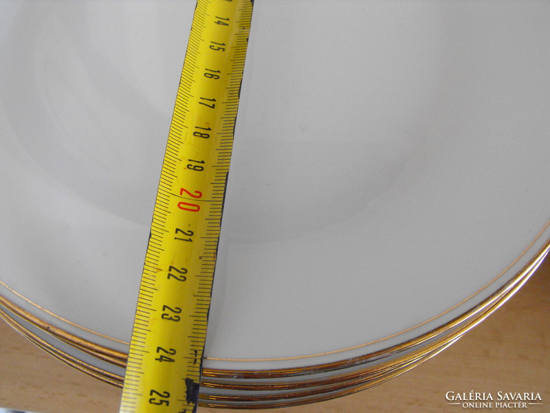 Cseh porcelán tányér lapos és mély 9 db. - darabja 100 forint