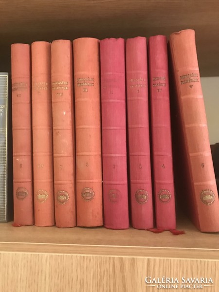 All the works of Mikszáth, 1956 - 8 volumes