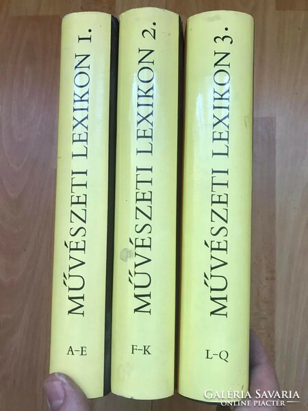 Art lexicon - 3 volumes