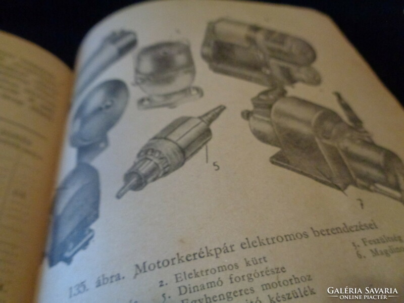 Ternai Z.  A motorkerékpár szerkezete és kezelése  1952 . 300 oldal