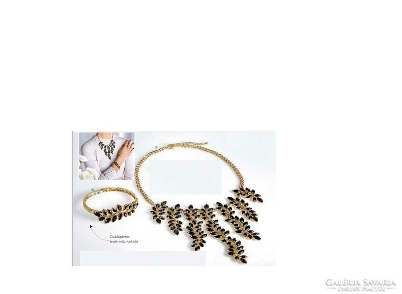 Nika jewelry set, bracelet and necklace set