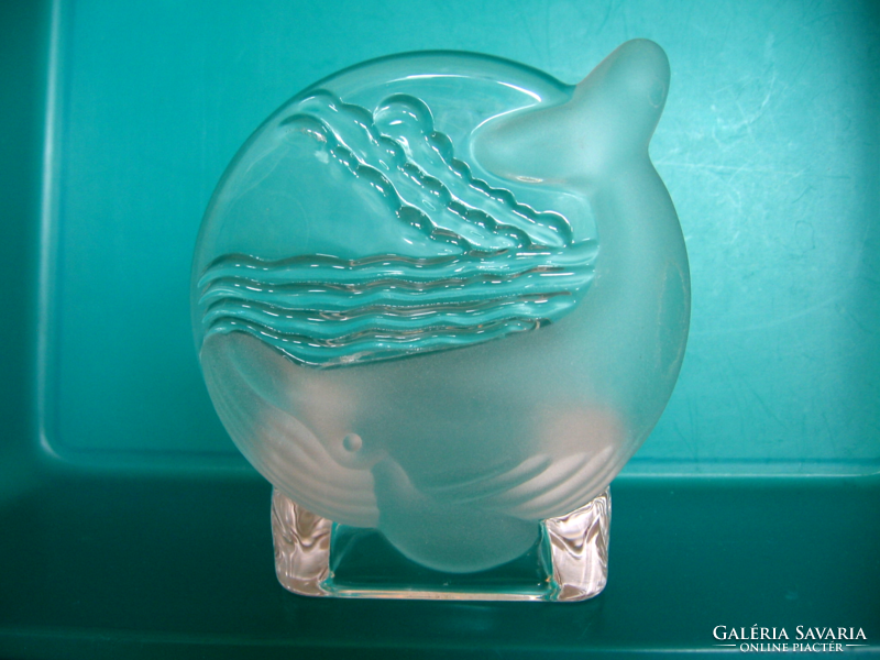 Partylyte taiwan dolphin glass candle holder