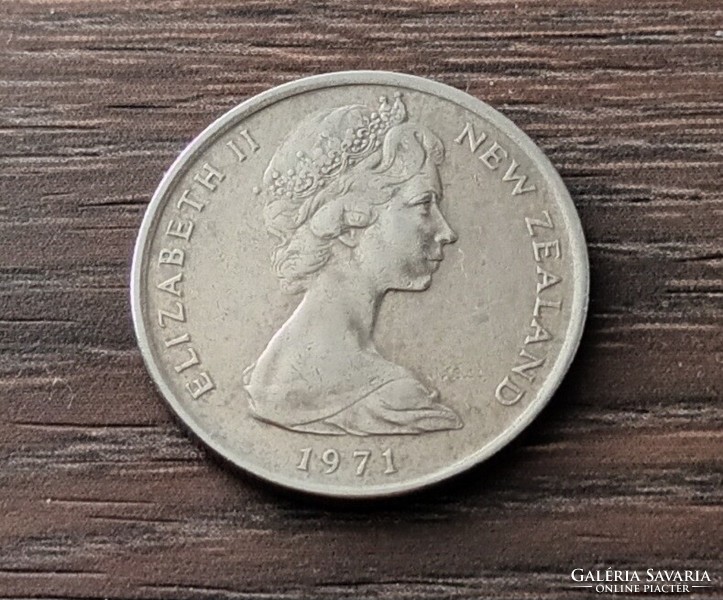 5 cent,Új-Zéland 1971